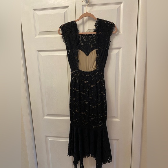 Saylor Marlee lace dress black lace dress size xs - Picture 5 of 8